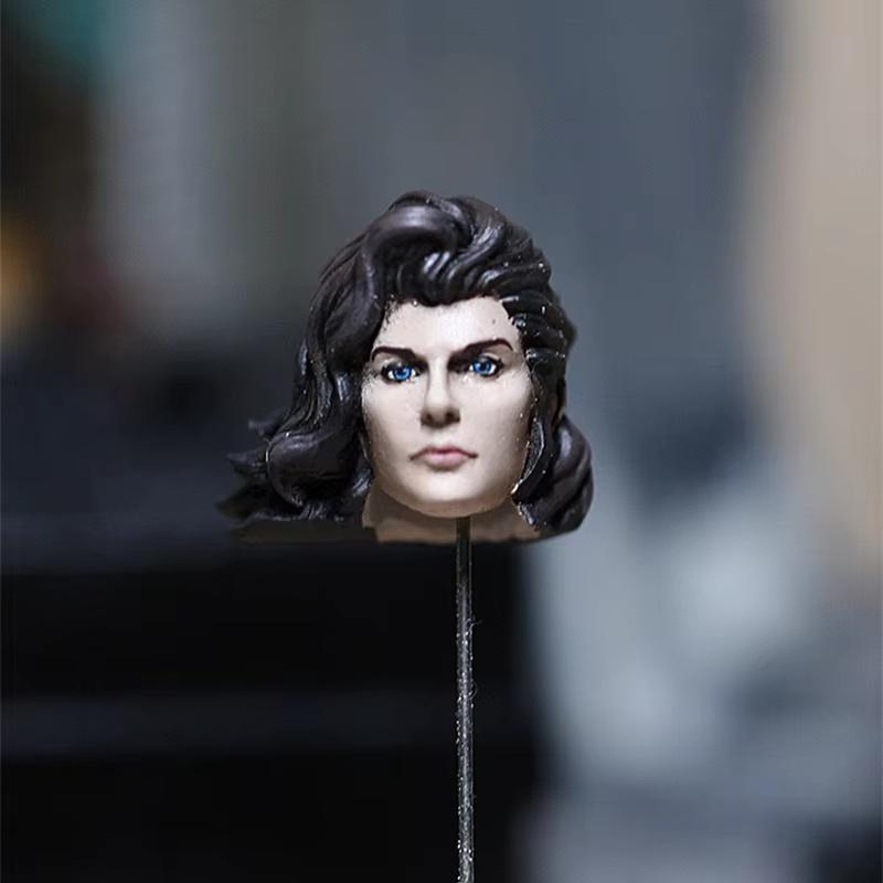 1/18 Scale Female Male Soldier Painted Resin Head Sculpt Classic Film Television Characters Fit 3.75''Action Figure Model Toys