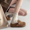 Туфли Baotou женские весна новые популярные ретро мода небольшая внутренняя высота увеличение универсальная обувь