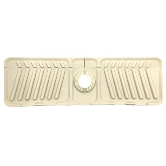 Коврик для смесителя, многофункциональный дренажный коврик для раковины, защита для столешницы, брызгозащищенный силиконовый коврик для кухни