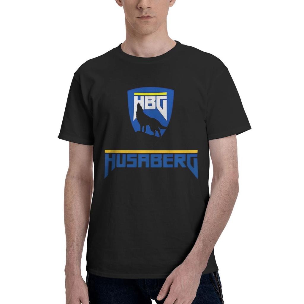Логотип Husaberg 100% Хлопок Повседневная Дышащая Удобная Футболка Смешная Мужская Футболка Смешная Рубашка