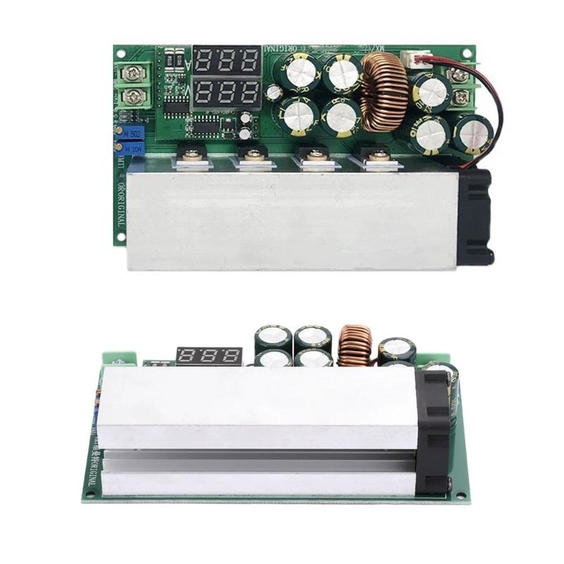 Регулируемый модуль стабилизатора напряжения DC12V на 80V 20A Выходной с защитой от перегрузки по току и короткого замыкания для промышленного использования