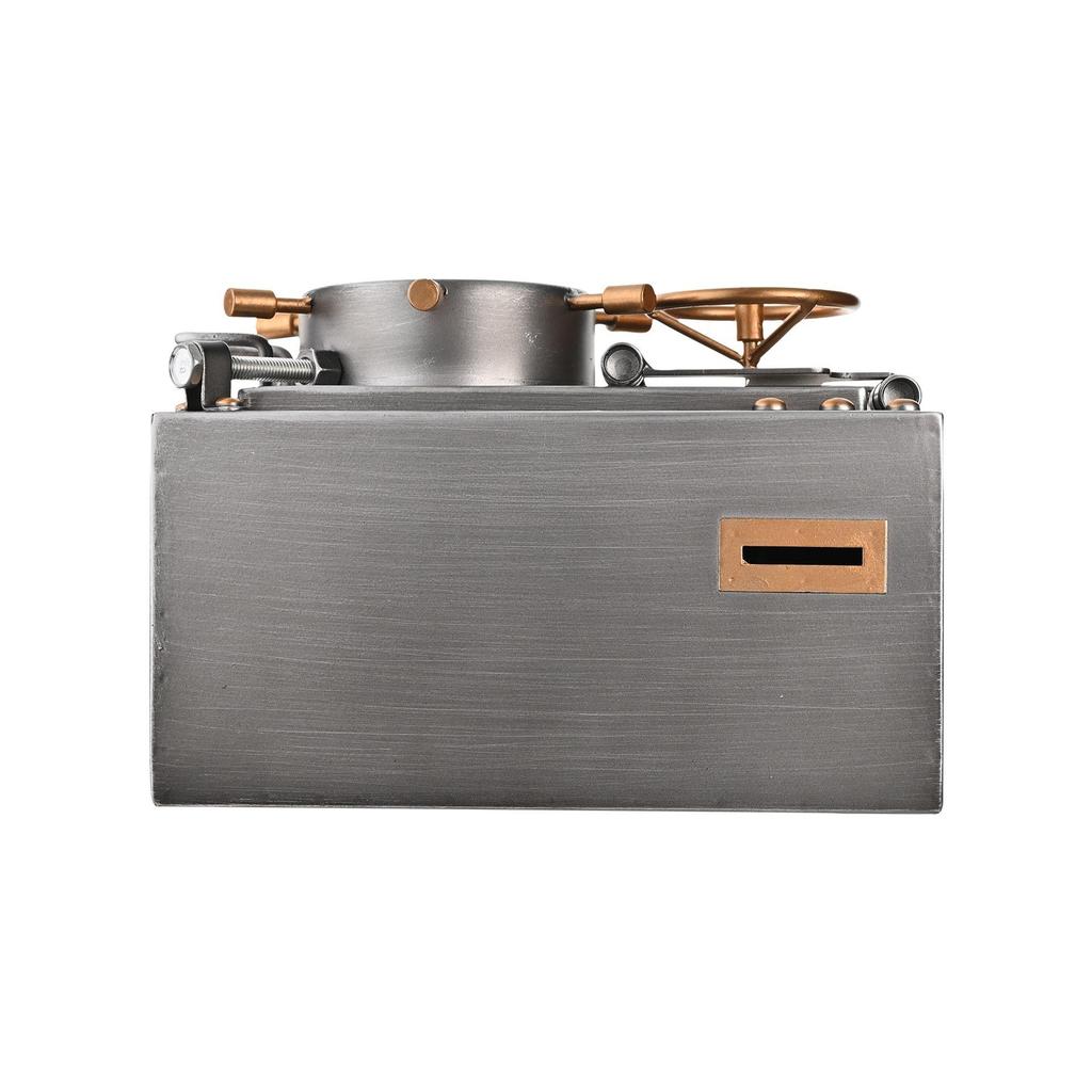 Hometime Mantel Clock Safe Clock & Money Box