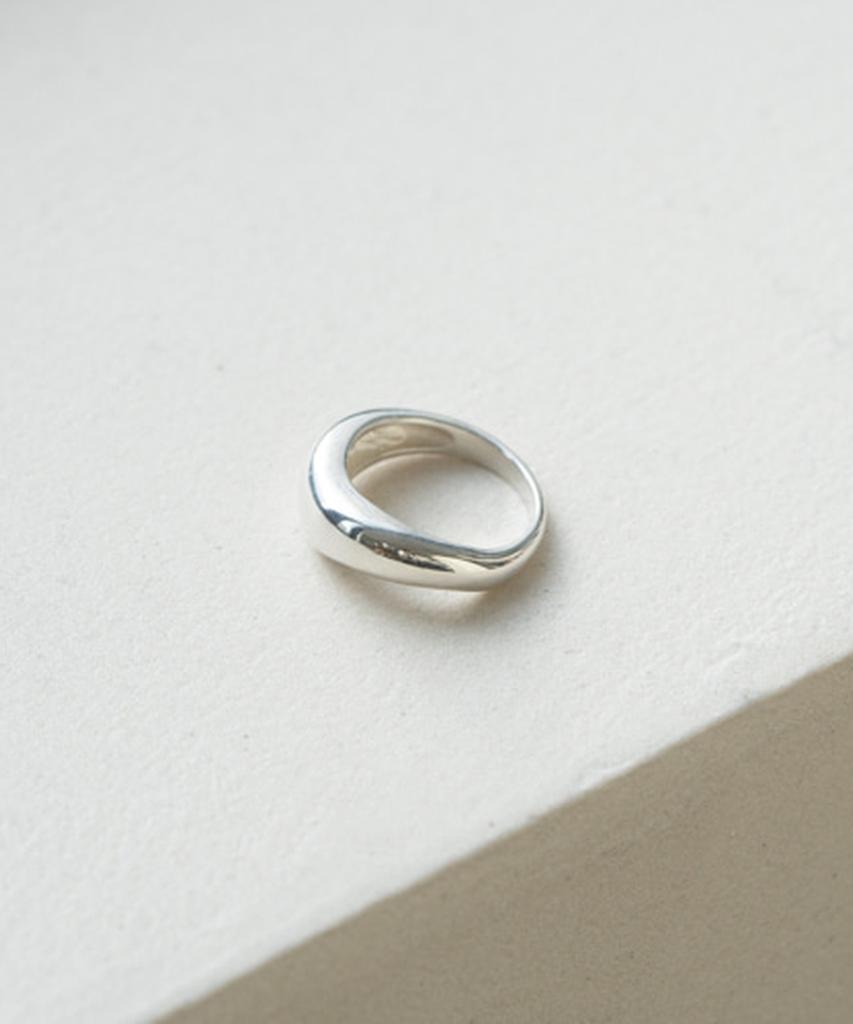 Alleun Silver 925 Gomaru Bold Thumb Silver Rings Couple