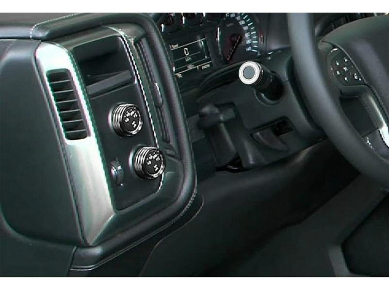 14-18 Chevy Silverado A/C Audio Knob Ring - Interior Modification