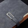 PU Leather A5 Notebook Retro Meeting Minutes Book Fashion Memo Book  Girls