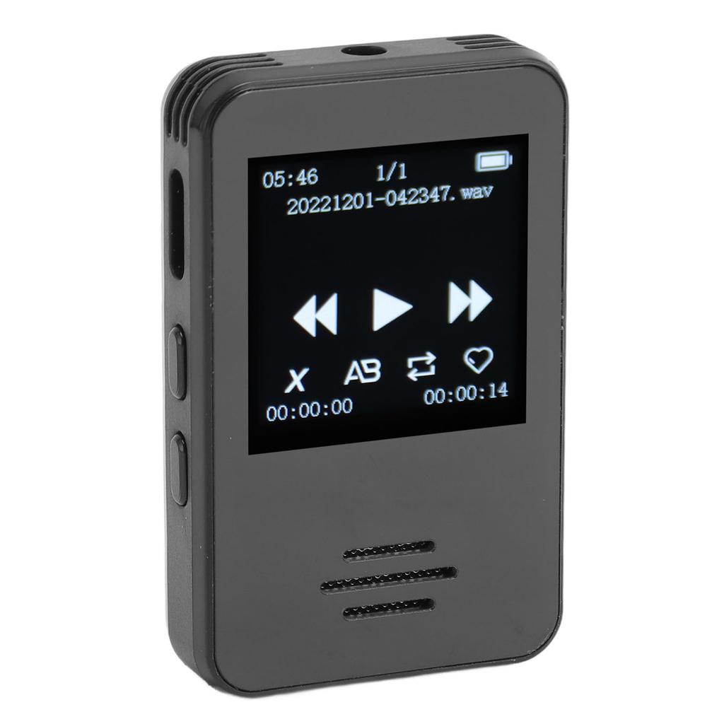 32 ГБ 1,33-дюймовый цифровой диктофон IPS высокой четкости Портативный диктофон Bluetooth5.2 для