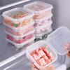 1Pcs Refrigerator Meat Frozen Storage Boxes Food Fresh-keeping Box Kitchen Superimposed Organizadore Storage Containers 350ml