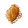 Exquisite Open Ring Luxury Finger Ring Fashion Resin Ring  Jewelry Accessories