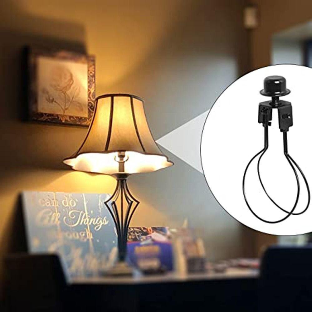 Верхний зажим для лампочки, поддерживающий абажур, выравниватели, новые аксессуары для ламп, фиксированная лампа