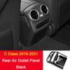 Car Rear Air Conditioner Vent Outlet Panel Cover Frame For Mercedes Benz A C E Class GLA GLB GLC W205 W213 X254 Auto Accessory