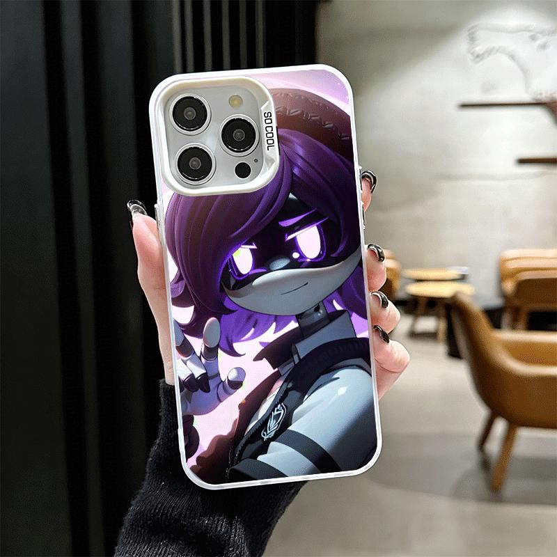M-Murder D-Drones Uzi Doorman Soft Phone Case for iPhone 15 16 17 Pro Max 17Air 16E 14 Plus 13 12 Mini Shockproof Cover Back She