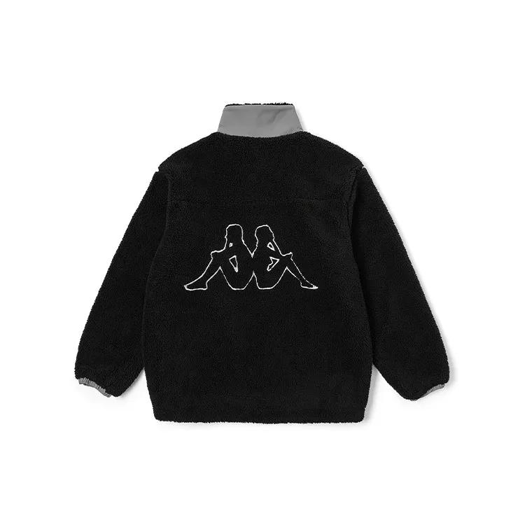 Kappa Velvet Jackets Unisex Stand Collar Moderate (Unisex) Velvet Jackets K0CZ2JJ92D