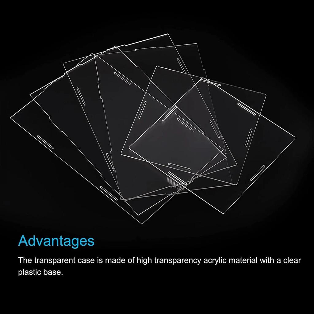 Большой прозрачный акриловый витринный кейс, витрина для фигурок, настольный органайзер, пылезащитный дисплей для коллекционных предметов, домашнее хранение