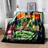 Big Trouble Little China Flannel Blanket Soft Warm All-Season Throw, Design for Camping, Car Travel, Hiking Sofa, Bed, Office Perfect Gift for Parties
