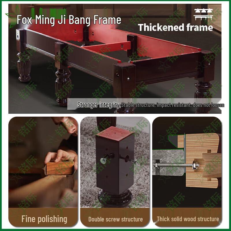 Mingji 9ft Chinese 8-Ball Home Pool Table with Auto Ball Return