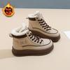 2024 New Winter Trend Versatile Niche Velvet Thickened Warm Casual Shoes High-top Cotton Shoes Girls KT2811