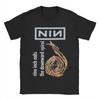Nine Inch Nails NIN Альбом Мужская Женская Футболка The Downward Spiral Прикольная Футболка Футболки с коротким рукавом Хлопок Идея для подарка Топы