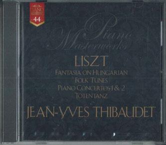 CD CHARLES DUTOIT - Liszt:piano Concertos Nos.1&2 Hunga DCU2544 DECCA Japan Classical Used