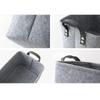 & Living Remote Control Holder Foldable Box Felt Storage Basket Clothes Organizer Sundries Pouch