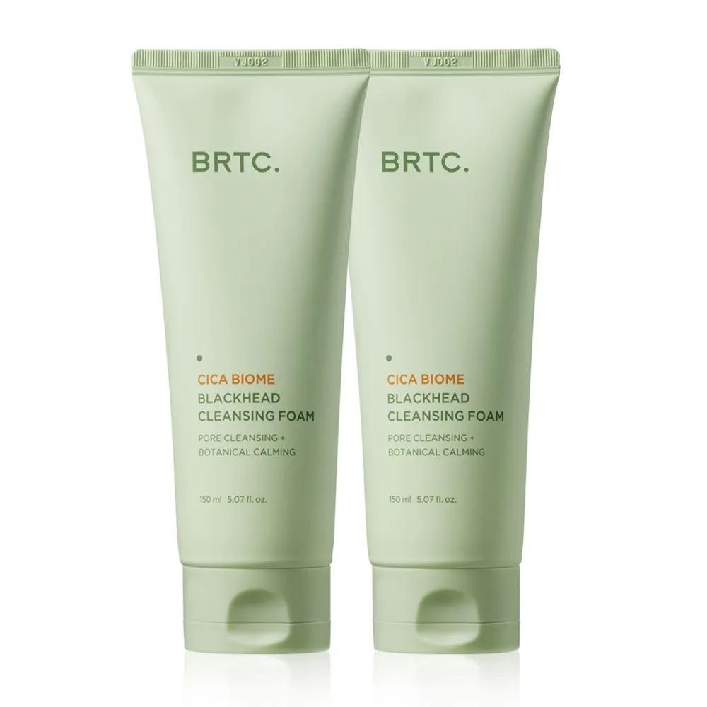 BRTC Cica Biome Blackhead Cleansing Foam 150ml 2pcs