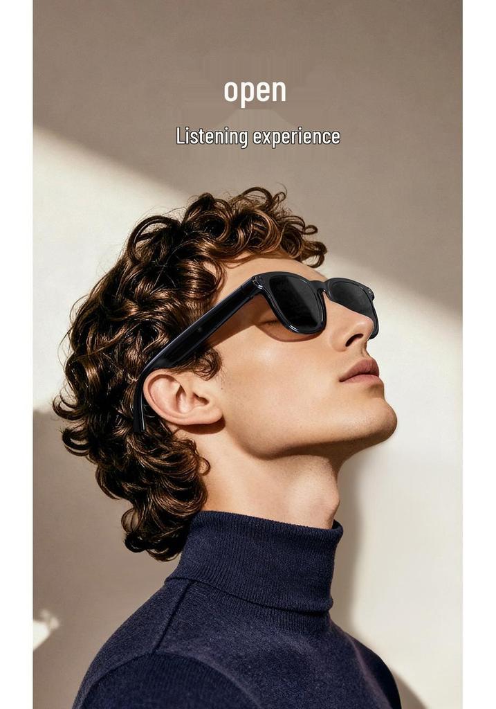 A2S Anti-Shake 800W Video Recording Smart Glasses with AI Assistant, Translation, Bluetooth Calling, and Photography Features - HeyCyan