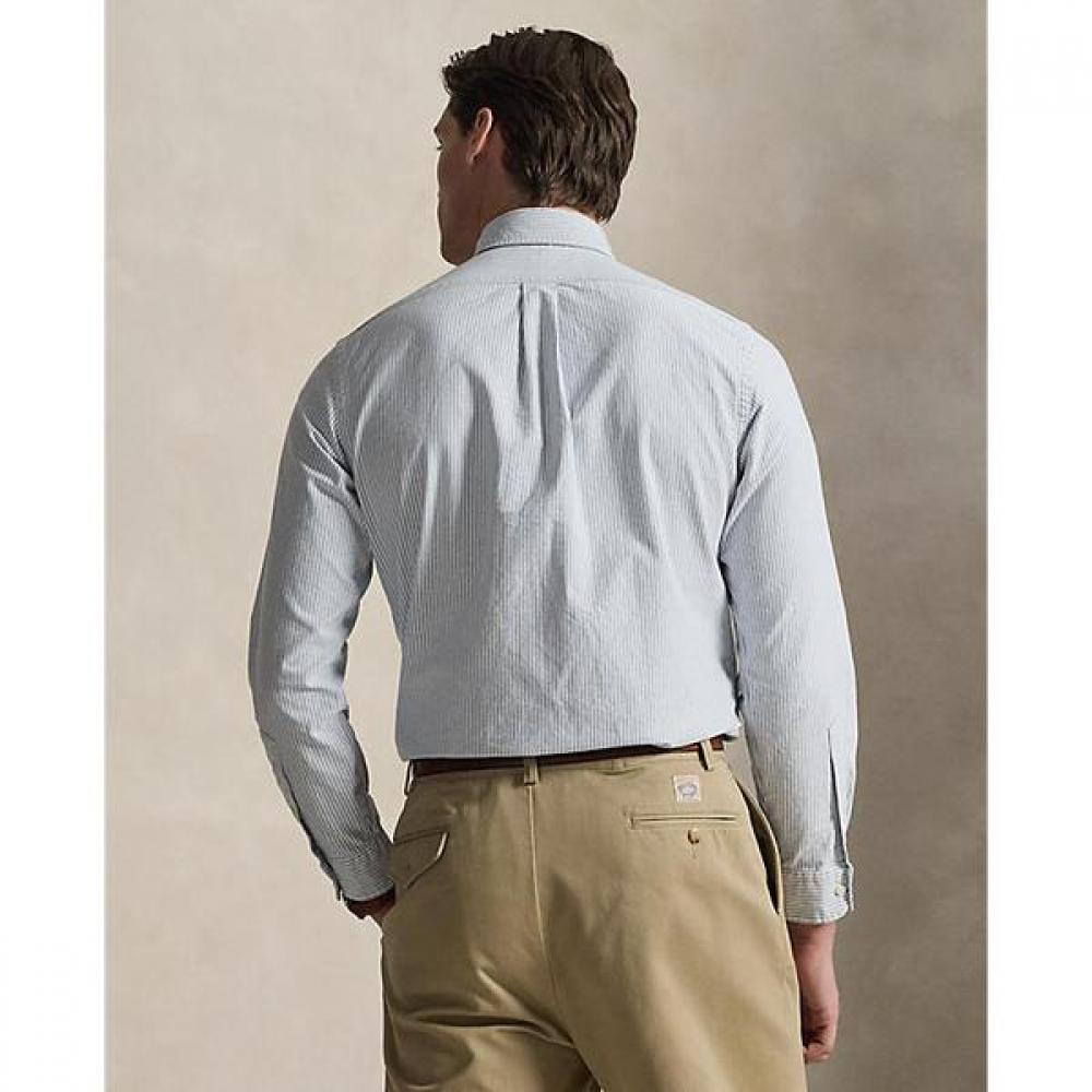 Polo Ralph Lauren Мужская классическая полосатая оксфордская рубашка Mnpowov16825367410