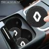 1/2pc Auto Cup Holder Non-slip Mat Interior Car Decoration for Renault Megane 2 Duster Logan Captur Clio Laguna 4 Fluence Kadjar S555