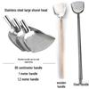 Lygil 120cm Long Handle Stainless Steel Wok Spatula