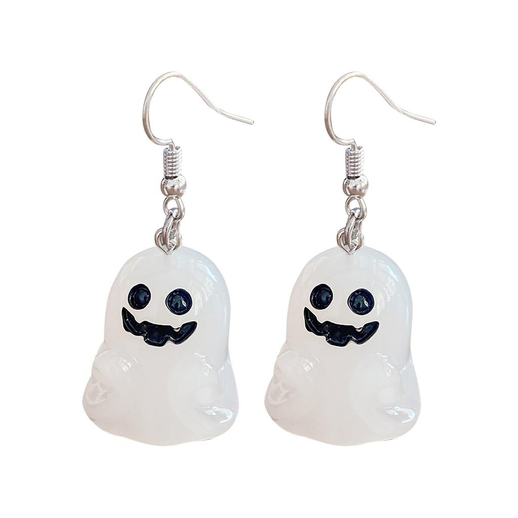 Resin Earrings 3D Halloween Earrings Luminous
