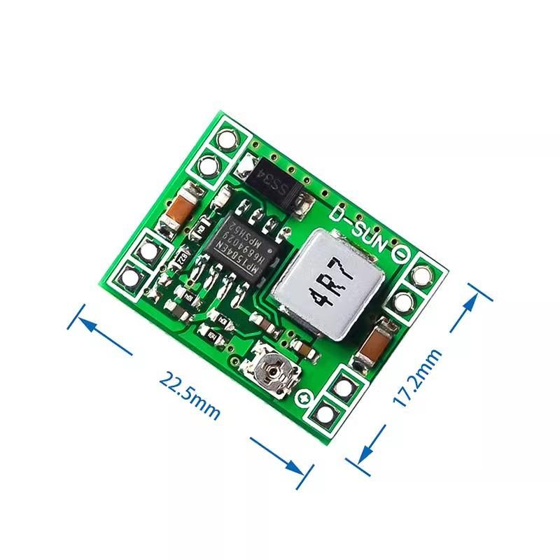 1Pcs Mini 3A Adjustable Step Down Module Mp1584En Dc-Dc Step Down Converter 4.5-28V To 0.8-20V Voltage Regulator Power Supply