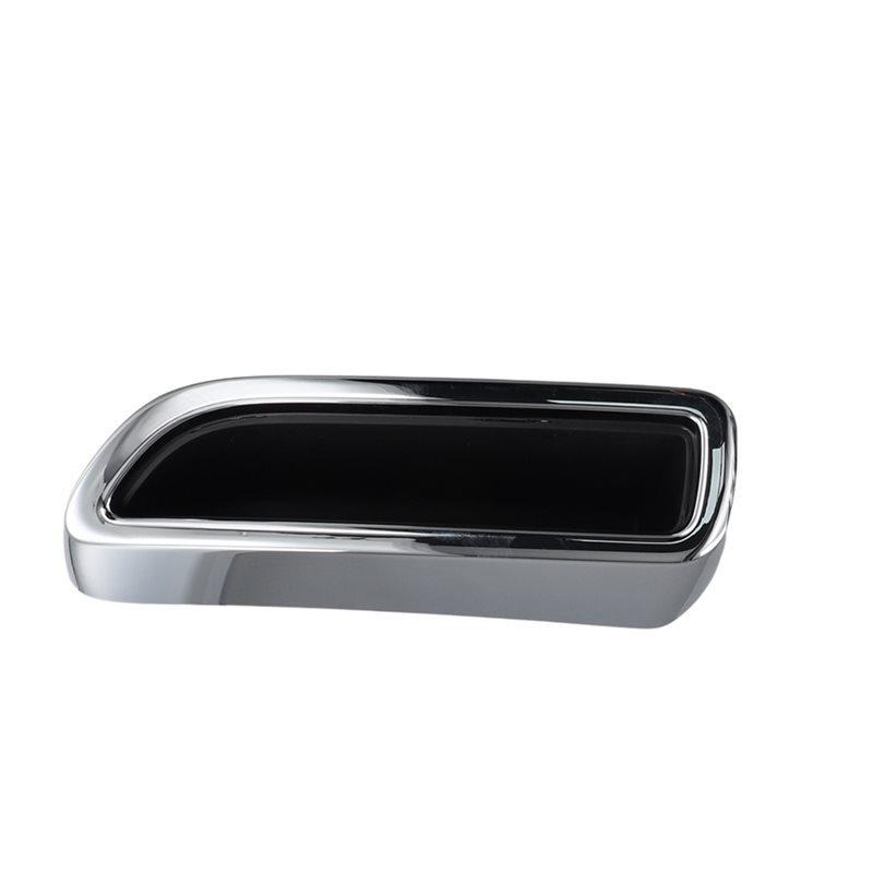 For 308S 15-20 Exhaust Tail Pipe Cover Trim Chrome Decorative Frame Throat Car Parts