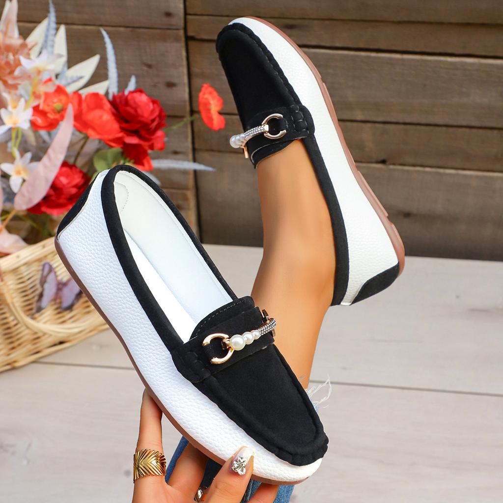 Дизайнерская женская повседневная обувь, балетки, кроссовки класса люкс, женские кожаные слипоны, лоферы большого размера, удобная женская обувь