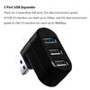 New High Speed Mini Data Transfer 3 Ports USB 3.0 Hub Adapter Splitter Box