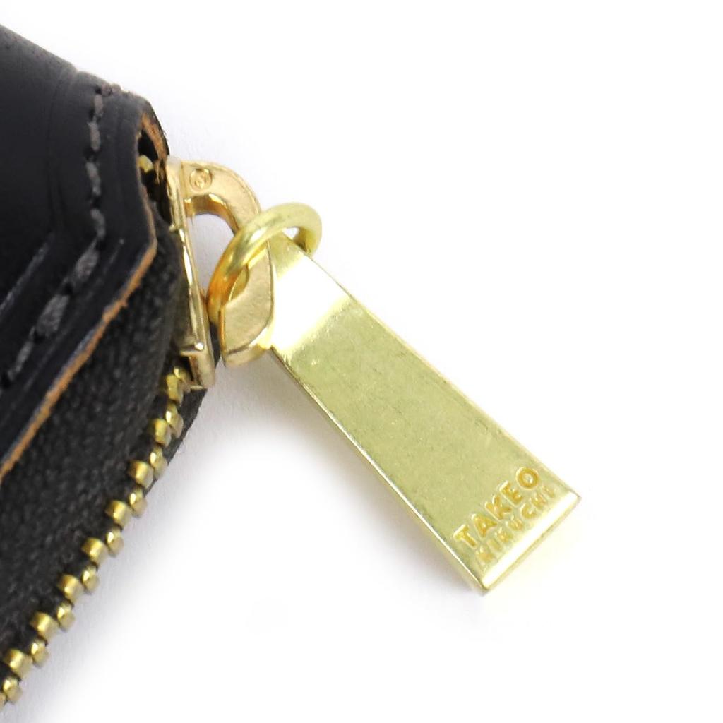 Длинный кошелек Takeo Kikuchi Idea на молнии, 756607, коричневый