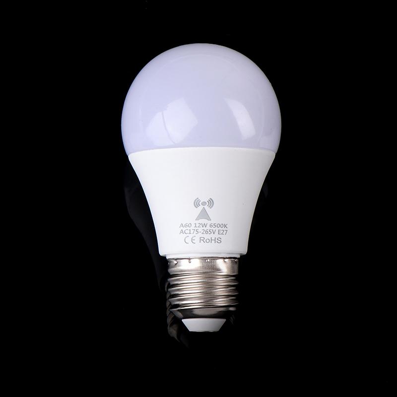 1Pc 220V E27 Radar Motion Induction Lamp Built-In Radar/Light Sensors For Home Stairs Microwave Radar Detection Led Light Bulb