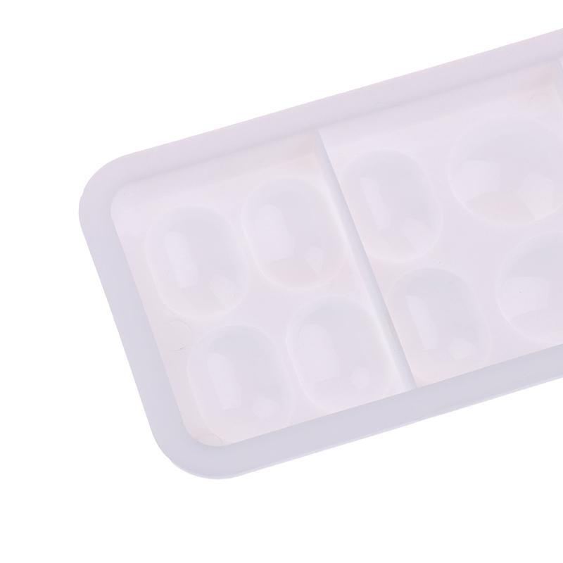 1 шт., увлажняющая пластина для смешивания и полива стоматологической смолы с крышкой, палитра с 8 слотами