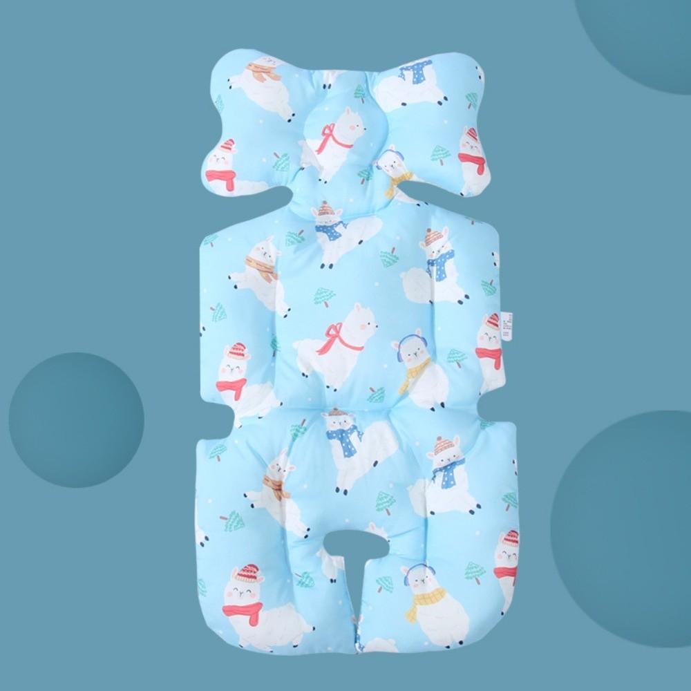 Cartoon Pattern Stroller Seat Cushion Cotton Stroller Accessories High Chair Liner Pad Going Out