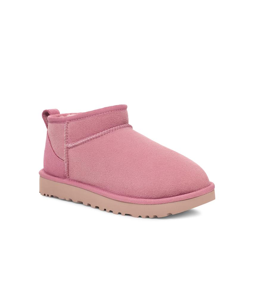 Ugg [Women] Suede Leather Mini Boots (Classic Ultra Mini) - Dusty Orchid / 1116109Dyr