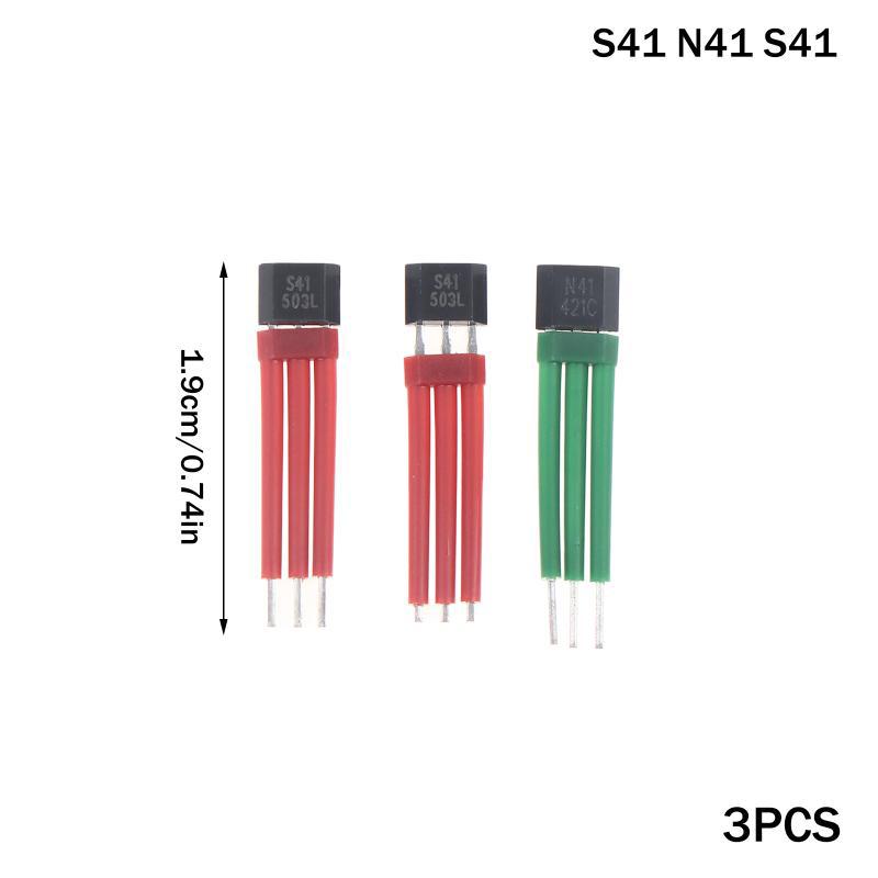 3 шт. N41 S41 41F 213 Датчик Холла для векторного двигателя для электромобиля Запчасти Холла для двигателя электромобиля Микросхема датчика Холла двигателя электромобиля