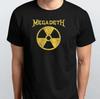 Футболка унисекс Megadeths Nuclear Vintage S M L XL XXL 3 4 XL Черная