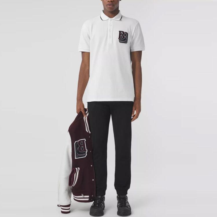 Burberry Polo Shirt Men's White 80454901