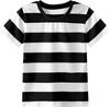 3D Printed Contrasting Colors Stripes Design Tee Shirts O-neck Short Sleeve Leisure Men Summer Clothing Classic Tee