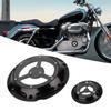 Aluminum Motorcycle Derby Cover Timing Timer Covers Set for XL XR 883 1200(black)