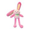 Пасхальная игрушка-кролик-выдвижной кролик 11,4 дюйма, плюшевый брелок в виде кролика, забавная выдвижная подвеска в виде кролика, интерактивная красочная мягкая игрушка для дней рождения