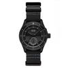 Flyboy Airmaster Sector Meca-Quartz Jet Black Nylon Strap Black Dial AV-4112-05 Men's Watch