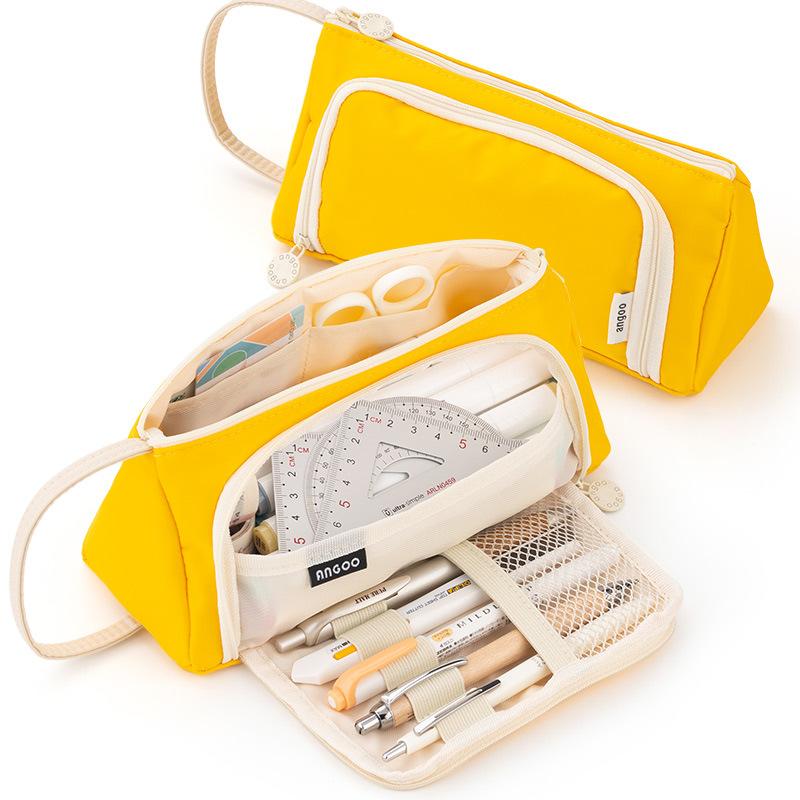 Пенал большой емкости Kawaii, школьный чехол для ручек, сумка для хранения карандашей, студенческие пеналы, большая коробка для ручек, сумка для канцелярских принадлежностей