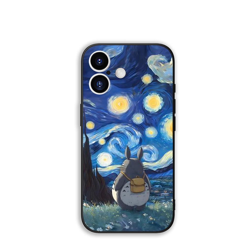 Чехол Cover для Samsung Galaxy S25 S23 S22 S24 FE Ultra S10 Plus A05 A06 A15 A16 A26 A35 S10E Чехол Обои Постер Т-Тоторо