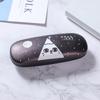 Hard Leather Spectacle Cases Cute Pattern Eyewear Protector Fashion Glasses Case  Men