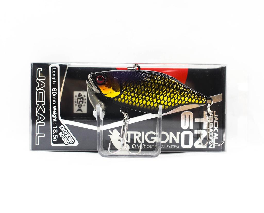 Jackall TN 60 Trigon Vibration Lure Silhouette Gold Black (3157)