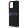 BMW Bmhmp16X23Saxk Iphone 16 Pro Max     6.9 Czarny/Black Hardcase Silicone Middle Stripe Magsafe